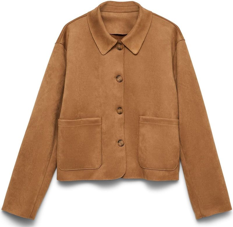 VERO MODA Tussenjas 'VMHAZELFELIA'  bruin