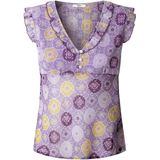 Pepe Jeans Blouse 'Letty'  mosterd / violetblauw / lichtlila / donkerlila