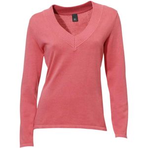 Gebreide Trui - Koraal - 100% Katoen