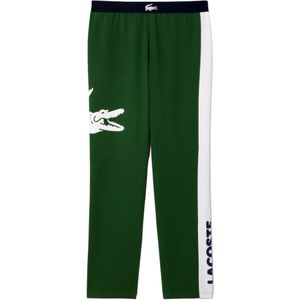 LACOSTE Broek  nachtblauw / donkergroen / wit