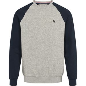 U.S. POLO ASSN. Trui 'Teo'  navy / grijs gemêleerd