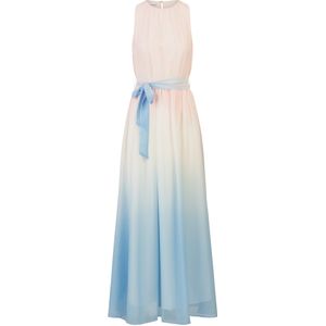 Kraimod Avondjurk  crème / hemelsblauw / pastelblauw / pastelroze