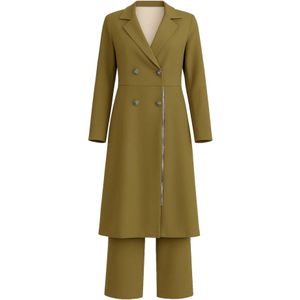 MODAMIHRAM Broekpak  olijfgroen