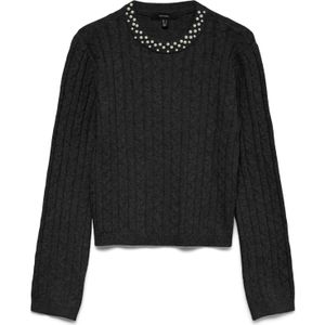 Vmluna - Gebreide Pullover - O-hals - Lange Mouwen - Regular Fit