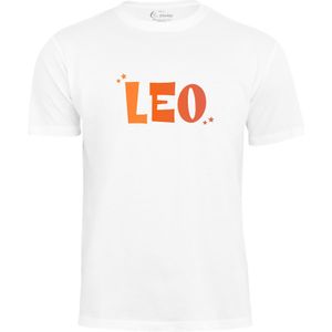 Cotton Prime Shirt 'Löwe'  oranje / wit