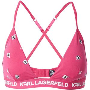 Karl Lagerfeld BH 'IKONIK 2.0'  beige / framboos / zwart / wit