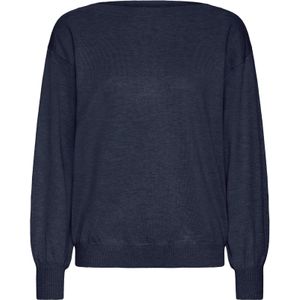 ICHI Trui 'IHLULS'  donkerblauw