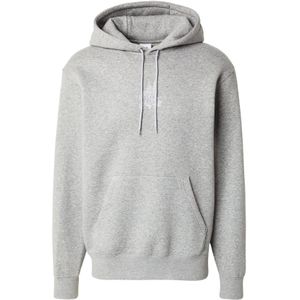 Nike Sportswear Sweatshirt 'CLUB'  grijs gemêleerd / wit