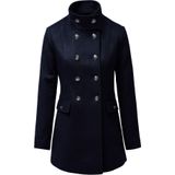 Salsa Jeans - Tussenmantel - Donkerblauw - Klassieke Mantel