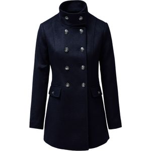 Salsa Jeans - Tussenmantel - Donkerblauw - Klassieke Mantel