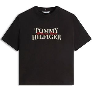 TOMMY HILFIGER Shirt 'CLASSIC'  navy / rood / zwart / wit
