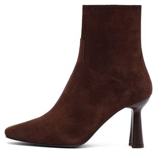 Derimod Enkellaarsjes  donkerbruin