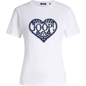 JOOP! Shirt 'Tita'  navy / wit