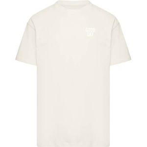 Mister Tee Shirt 'Under The Palm Trees'  sand / wit