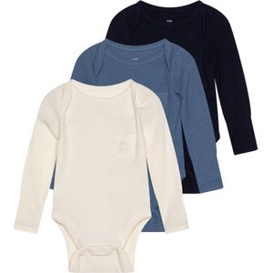GAP Rompertje/body  marine / royal blue/koningsblauw / wolwit