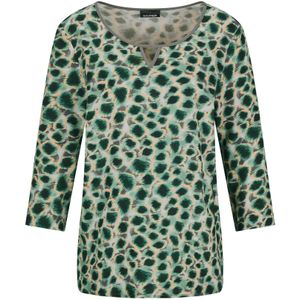 Goldner Blouse  beige / groen
