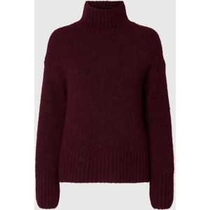 Selected - Gabriella - Gebreide Trui - Hoge Hals - Lange Mouwen - Relaxte Pasvorm