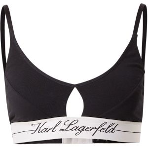 Karl Lagerfeld BH 'HOTEL'  crème / zwart