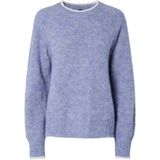 Pcivy - Gebreide Trui - Ronde Hals - Lange Mouwen - Regular Fit