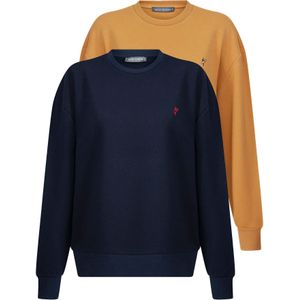 Jacey Quinn Sweatshirt  camel / navy