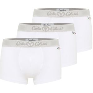 Carlo Colucci Boxershorts 'Eberle'  beige / wit