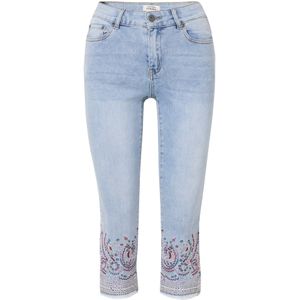 KOROSHI Jeans  saffier / lichtblauw / donkerrood / wit