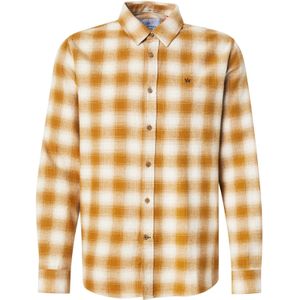 Kronstadt Overhemd 'Reinar'  goudgeel / wit