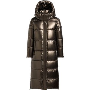 khujo Wintermantel 'Hedd2'  aardetinten