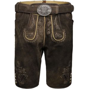 Krüger Buam Klederdracht broek 'Theodor'  bruin