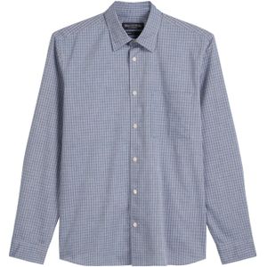 Marc O'Polo Overhemd  donkerblauw / wit