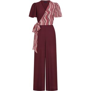 HotSquash Jumpsuit  lichtroze / bourgogne