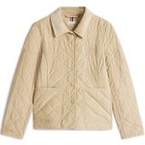 TOMMY HILFIGER - Tussenjas - Beige - Gewatteerde Jas