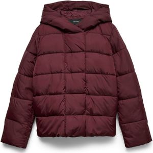 VERO MODA Winterjas 'VMBELINDA'  wijnrood
