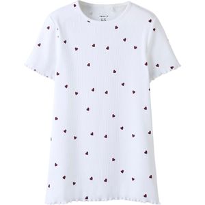 T-shirt - All-over Print - Korte Mouwen - Slim Fit