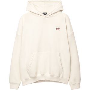 Pull&Bear Sweatshirt 'STWD'  bordeaux / wit