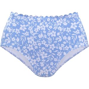 VIVANCE Bikinibroek  blauw / wit