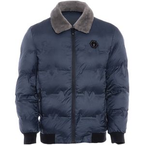 rovic Winterjas  navy / grijs / zwart