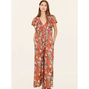 Odd Molly Jumpsuit 'Violin '  gemengde kleuren / oranje
