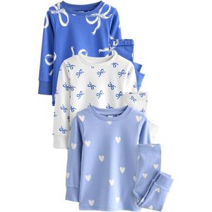 Next Nachtkledij  blauw / lichtblauw / wit