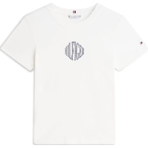 TOMMY HILFIGER Shirt  navy / wit