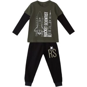 Denokids Trainingspak 'Rocket'  zwart