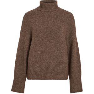 VILA Trui 'VIMARLEY'  chocoladebruin