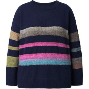 LAURASØN Trui  navy / lichtblauw / grijs / groen / pink