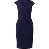 Lauren Ralph Lauren - Leonidas - Cocktailjurk - Navy - Aansluitende Pasvorm