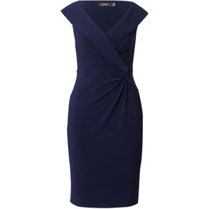 Lauren Ralph Lauren - Leonidas - Cocktailjurk - Navy - Aansluitende Pasvorm