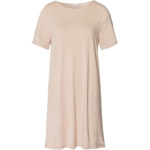 Hanro Nachthemd ' Natural Elegance '  lichtbruin