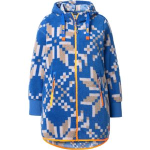 LAURASØN Sweatvest  beige / hemelsblauw / wit