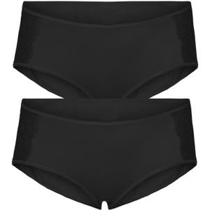 Devoted by Zizzi Slip 'LIVY'  zwart