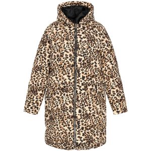 faina Wintermantel  crème / bruin