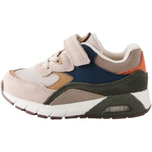 Next - Sneakers - Lichtbeige - Donkerbeige - Navy - Donkergroen